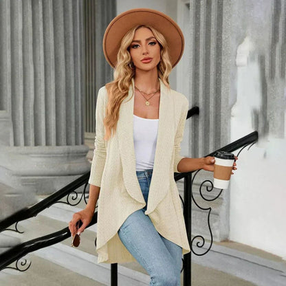 Cable Knit Mid-Season Cardigan