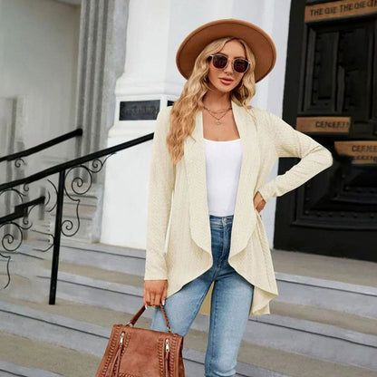 Cable Knit Mid-Season Cardigan
