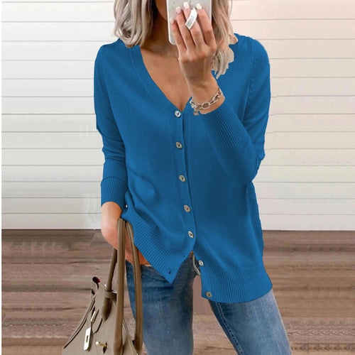 Fine Knit Long Cardigan