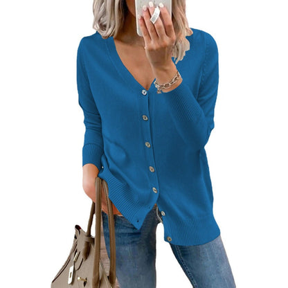 Fine Knit Long Cardigan